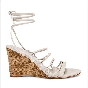 RAYE Rebel Wedge Sandal | Smoke | Size 9 | New in Box